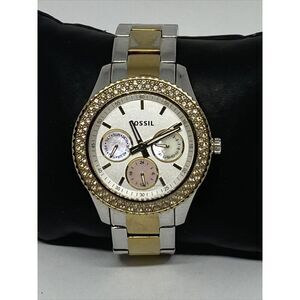 S NIB Fossil BQ2541 Yorke Multifunction Stainless Steel Watch $159 Retail Fossil Yorke Silver Watch BQ2541 : Amazon.in: Fashion main image 2